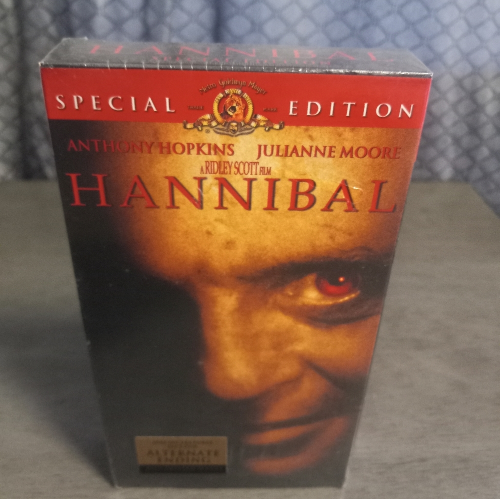 2002 Hannibal Special Edition Vhs New Factory Sealed